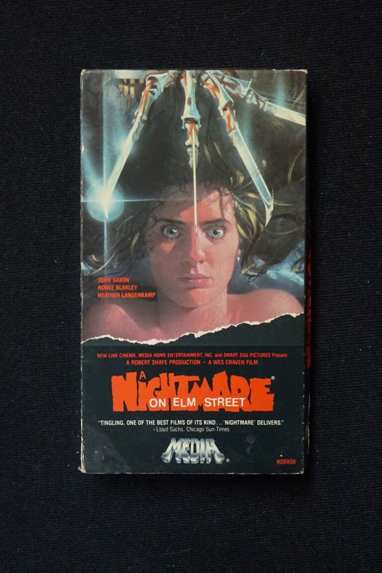 nightmare on elm street vhs